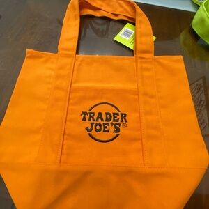 Trader Joe's Orange Mini Bag